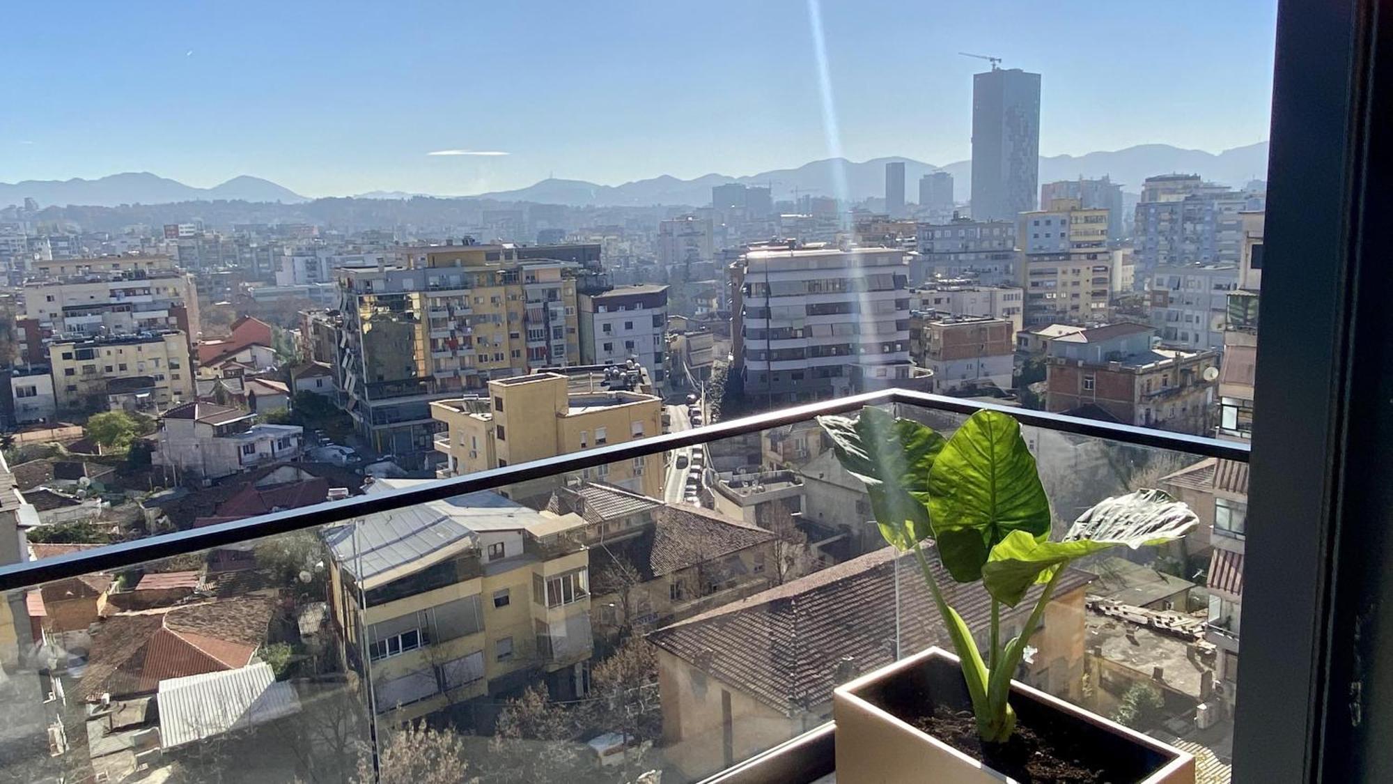 "Superattico" - Central Tirana Gorgeous Penthouse, Free Parking Kültér fotó