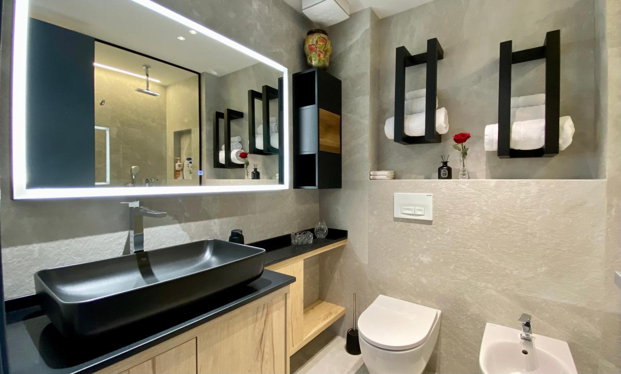 "Superattico" - Central Tirana Gorgeous Penthouse, Free Parking Kültér fotó