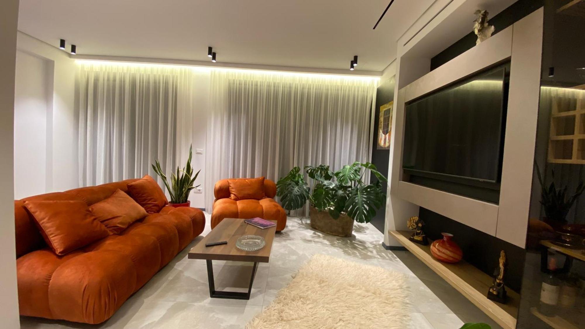 "Superattico" - Central Tirana Gorgeous Penthouse, Free Parking Kültér fotó