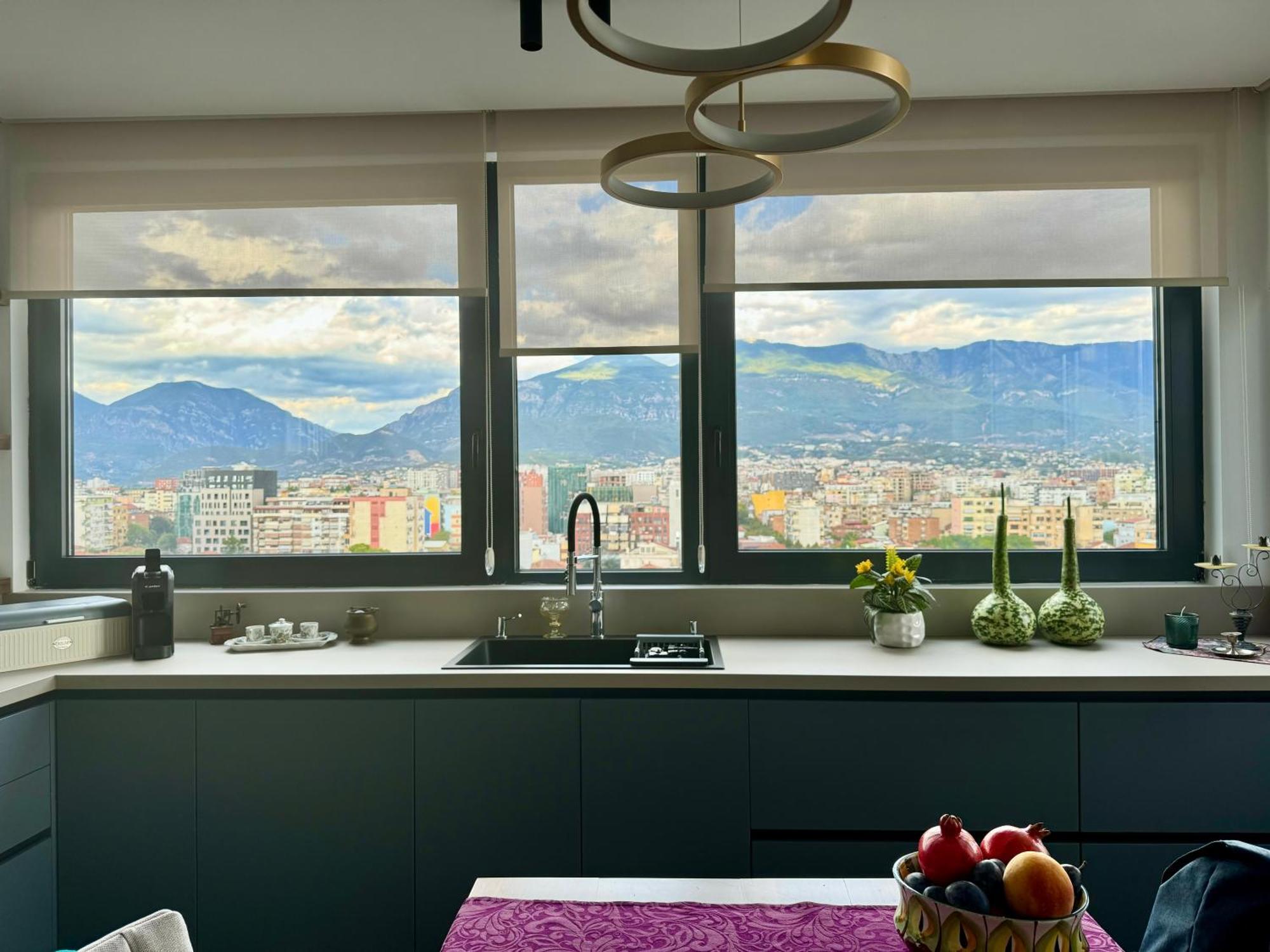 "Superattico" - Central Tirana Gorgeous Penthouse, Free Parking Kültér fotó