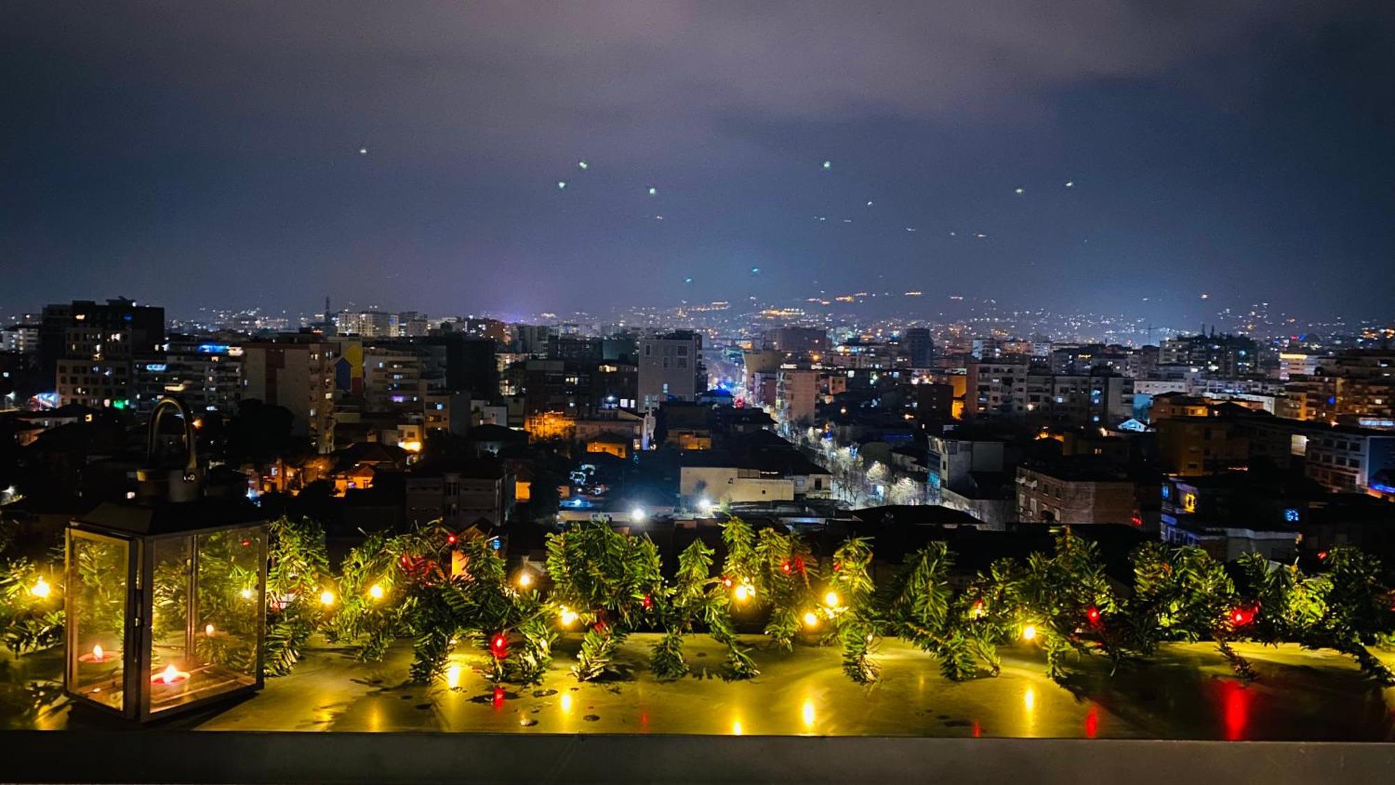 "Superattico" - Central Tirana Gorgeous Penthouse, Free Parking Kültér fotó